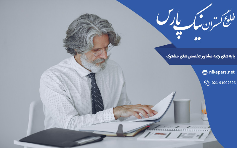 پایه‌ های رتبه مشاور تخصص‌ های مشترک